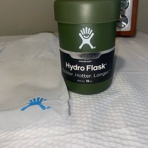 Hydro Flask 12 oz  Cooler Cup Olive Green Cooler Cup Beer